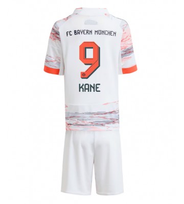 Bayern Munich Harry Kane #9 Udebanetrøje Børn 2025-26 Kortærmet (+ Korte bukser)